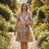 A LOVES A Floral Wrap Dress