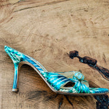 Vintage JIMMY CHOO Silk Heels