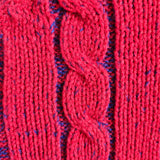 Vintage Cable-Knit Cardigan Sweater