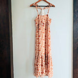 PAIGE Florencia Silk Midi Dress