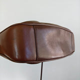 GUCCI Leather Bamboo Handle Bag