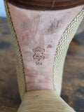 TORY BURCH Raffia Platform Pumps