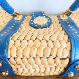 MICHAEL KORS Santorini Raffia Tote Bag