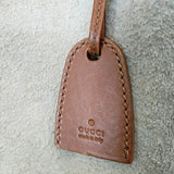 GUCCI Suede Bag w/Pouch