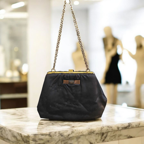 Vintage HARRY LEVINE Satin Bag
