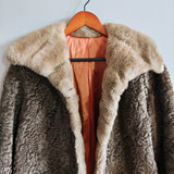 Vintage Faux Persian Lamb Coat