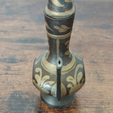 Vintage Etched Brass Coffee Set