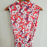 TOMMY HILFIGER Sleeveless Floral Jumpsuit