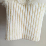 Vintage WILSONS LEATHER Maxima Rabbit Fur Bomber Jacket