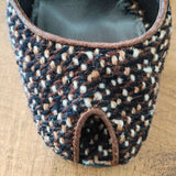 PRADA Tweed d'Orsay Pumps