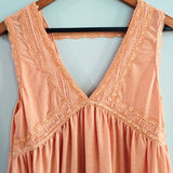 POL Lace Detailed Tank Top