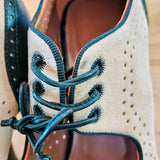 TABITHA SIMMONS Bunty Wedge Pumps