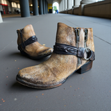 FREEBIRD by Steven Clash Leather Ankle Boots