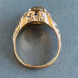 Vintage Gold Tiger's Eye Ring