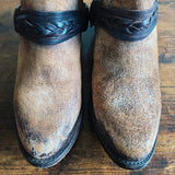 FREEBIRD by Steven Clash Leather Ankle Boots