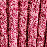 KIM ROGERS Cable Knit Marbled Sweater