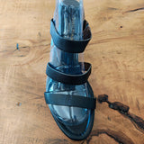 DONALD PLINER Vachetta Leather Sandals