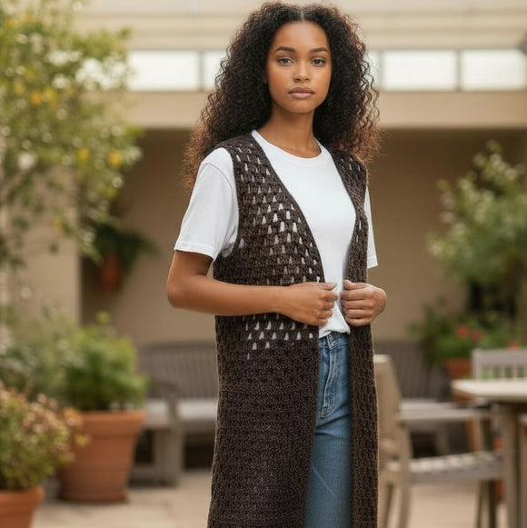 Vintage Handknit Vest