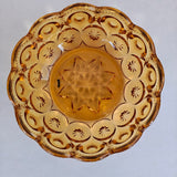 Vintage L.E. Smith "Moon and Stars" Glass Bowl