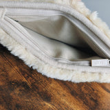 Vintage UGG Suede & Shearling Hand Muff Purse