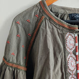 RD + KOKIO For Anthropologie Embroidered Top/Jacket