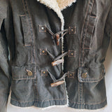 DECODED Sherpa Lined Corduroy Jacket