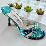 Vintage JIMMY CHOO Silk Heels