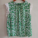 Floral Sleeveless Blouse