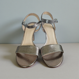 RALPH LAUREN Gwen Gold Heels