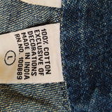 Vintage Embroidered Denim Jacket