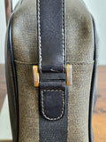 Vintage FENDI Pequin Stripe Crossbody Camera Bag
