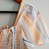 LC LAUREN CONRAD Smocked Flutter Dress