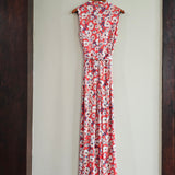 TOMMY HILFIGER Sleeveless Floral Jumpsuit