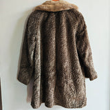 Vintage Faux Persian Lamb Coat