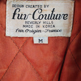 Vintage 70's Fur Bomber Jacket