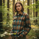 PRANA Plaid Heritage Shacket