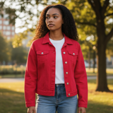 PENDLETON Red Denim Jacket