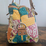 Vintage FOSSIL Patchwork Bag