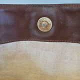 GUCCI Leather Bamboo Handle Bag