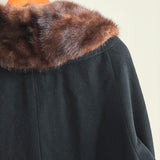 Vintage Cashmere & Mink Coat