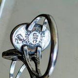 Vintage Abalone Cabochon Ring