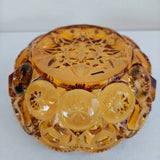 Vintage L.E. Smith "Moon and Stars" Glass Bowl