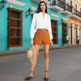 ANTHROPOLOGIE Patch Pocket Shorts