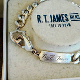 RT JAMES Men's Link Bracelet