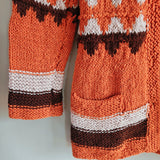 Vintage 'Grandpa' Cardigan Sweater