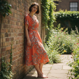 NANETTE LAPORE Floral Crepe Dress