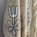 Vintage Embroidered Suede Penny Lane Coat