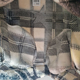 MARISSA OLIVIA Sherpa Fleece Cowl Neck Top