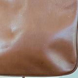 GUCCI Leather Bamboo Handle Bag