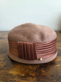 Vintage Wool Cloche Hat